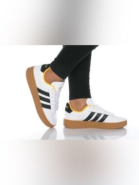 Adidas Grand Court Alpha in the 'White Flash Orange' Colorway Sneakers 9